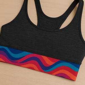 Printed Elastics for Sports Bras & Tops