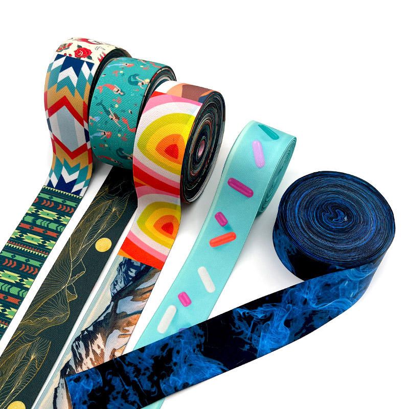 Printed elastic